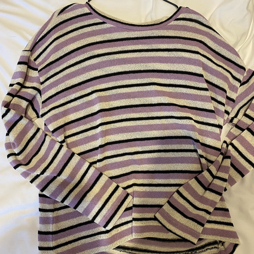 Zara striped sweater size S
